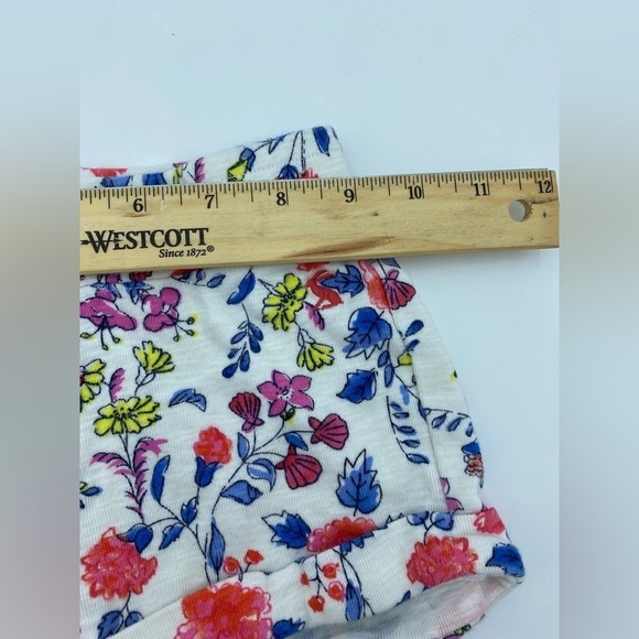 Joules- girls knit floral shorts - Picture 2 of 4